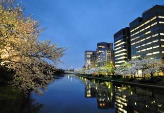 Business district in Fukuoka