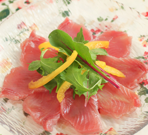 Bonito carpaccio